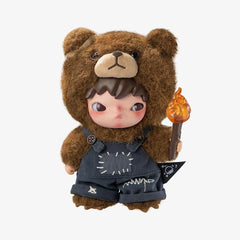 Labubu Pop Mart Hirono Living Wild-Fight for Joy Plush Doll