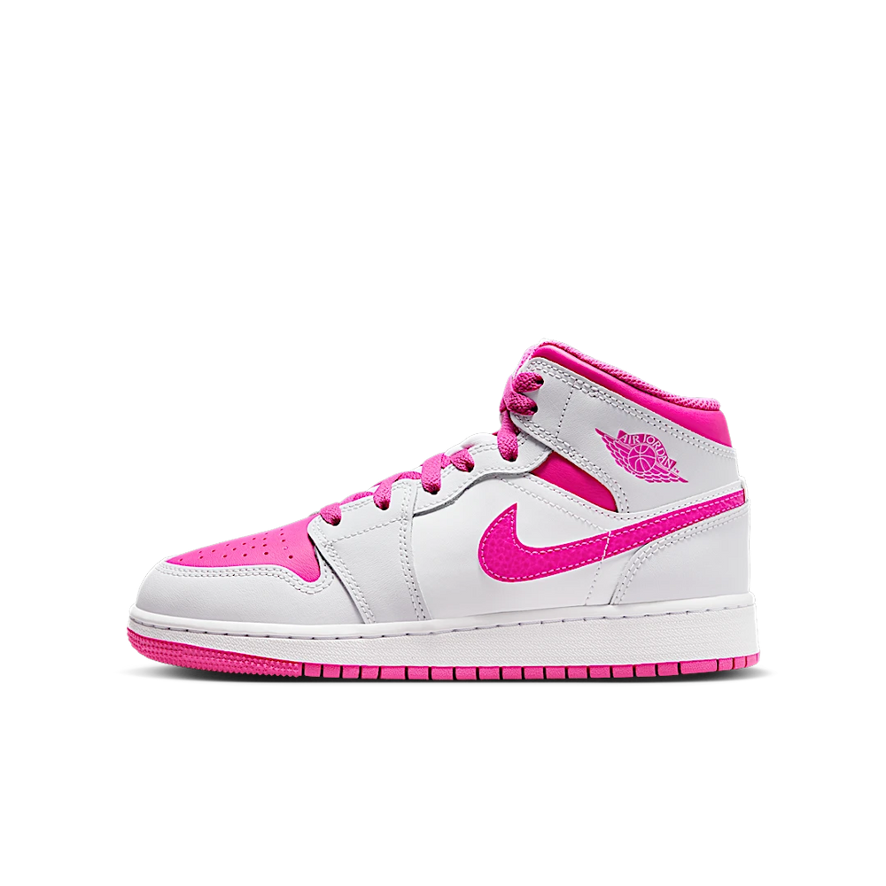 Nike Air Jordan 1 Mid GS Fire Pink-Air Jordan-pikastore.cz