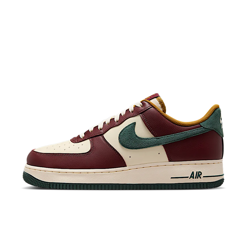 Nike Air Force 1 07 LV8 Dark Team Red Vintage Green-Nike-pikastore.cz