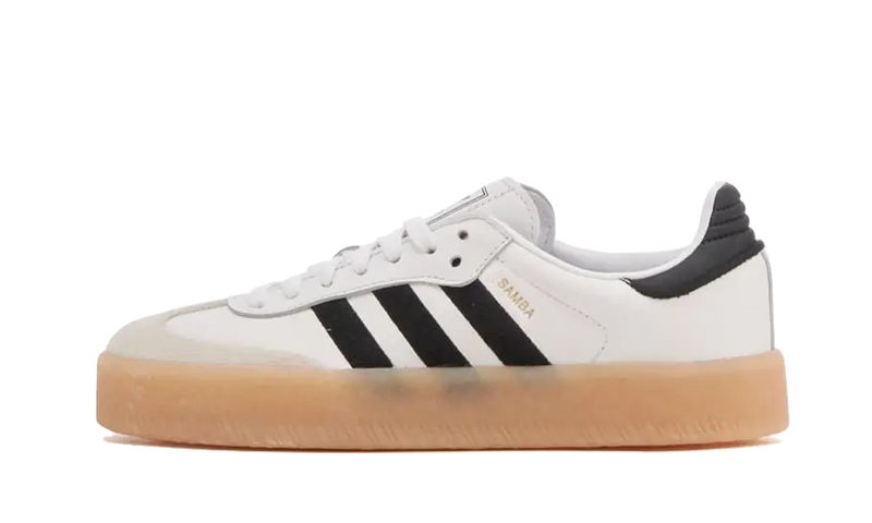 Adidas Sambae White Black Gum (Women's)-sneakers-Adidas-pikastore.cz