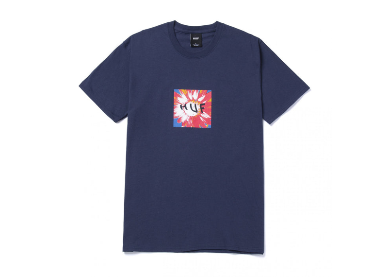 HUF Daisy Age Tee Navy