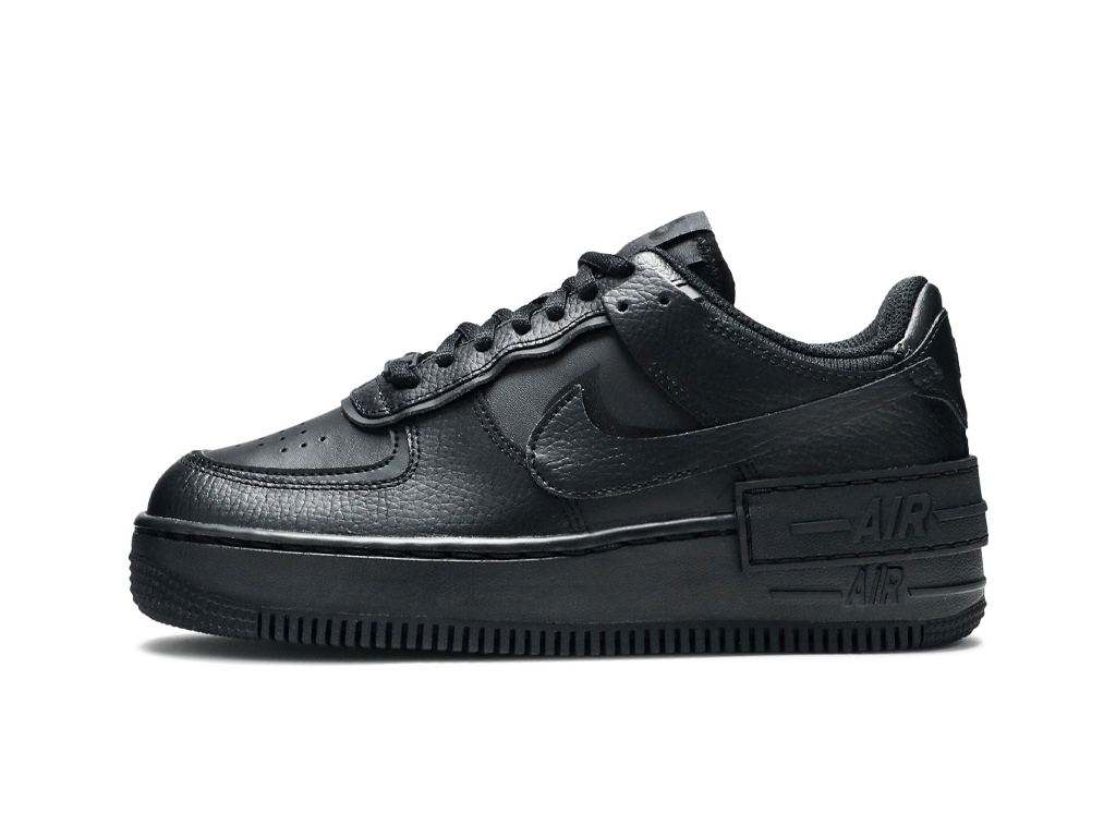 Nike Wmns Air Force 1 Shadow Triple Black-Nike-pikastore.cz