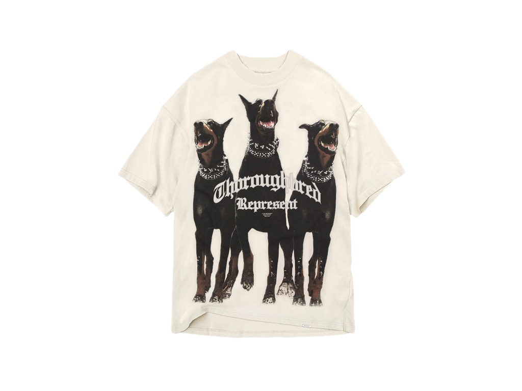 Represent Thoroughbred T-Shirt Vintage White-Represent-pikastore.cz