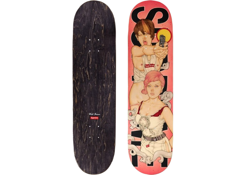 Supreme Girls Skateboard Deck Red-Supreme-pikastore.cz