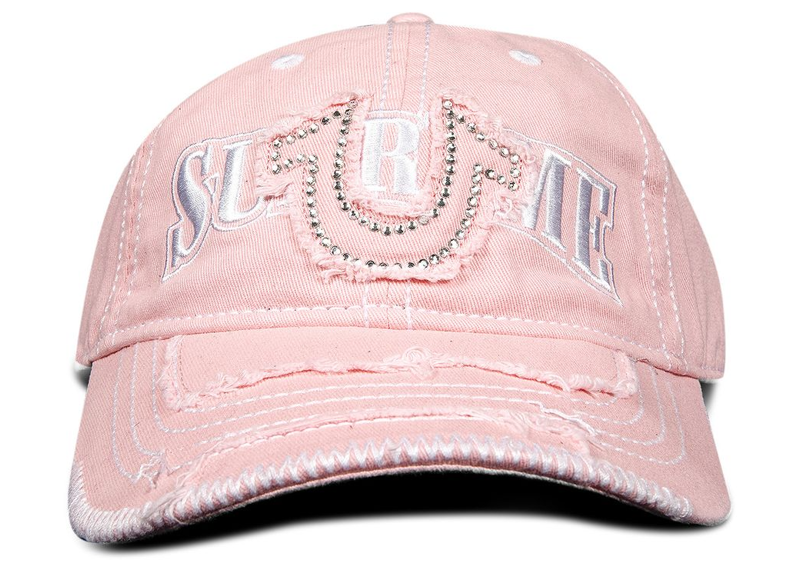 Supreme True Religion Mesh Back 6-Panel Pink