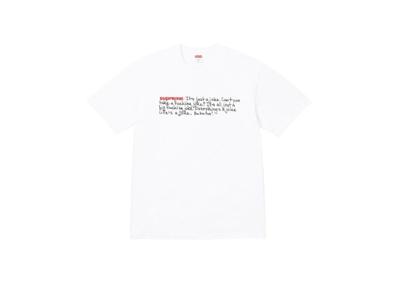 Supreme Joke Tee White-Supreme-pikastore.cz