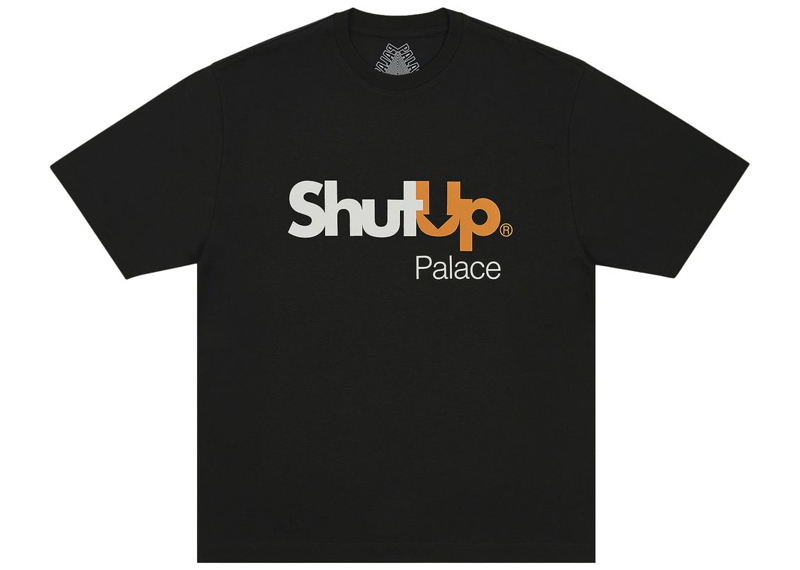 Palace Shut Up T-Shirt Black-Palace-pikastore.cz