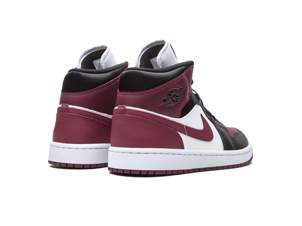 Nike Jordan 1 Mid SE Black Dark Beetroot (Women's)-sneakers-Air Jordan-pikastore.cz