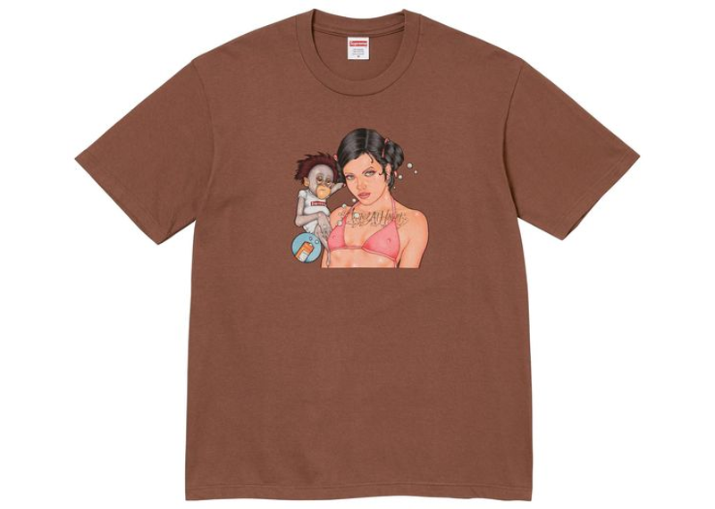Supreme Angel Tee Brown