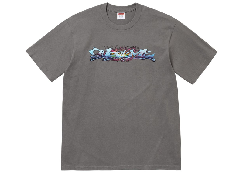 Supreme Tag Tee Charcoal-Supreme-pikastore.cz