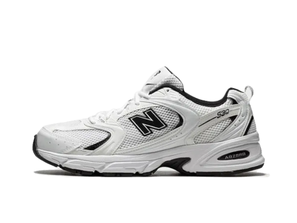 New Balance 530 White Black-New Balance-pikastore.cz