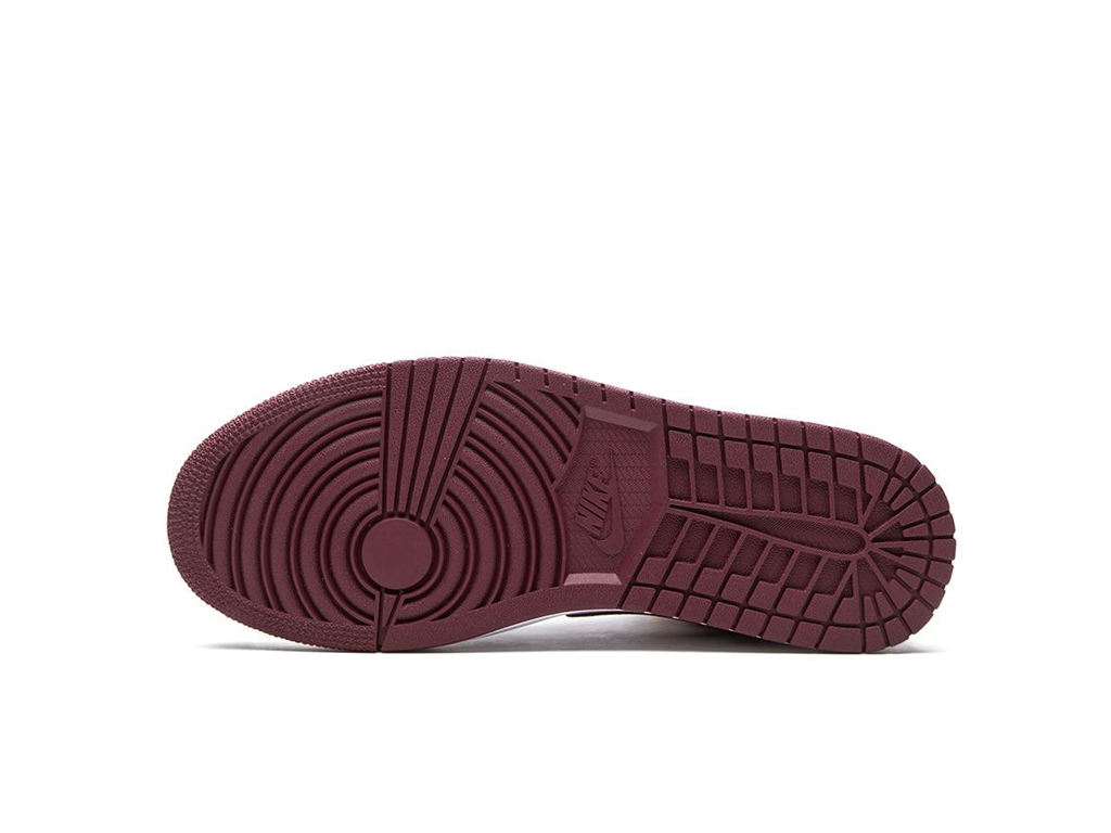 Nike Jordan 1 Mid SE Black Dark Beetroot (Women's)-sneakers-Air Jordan-pikastore.cz