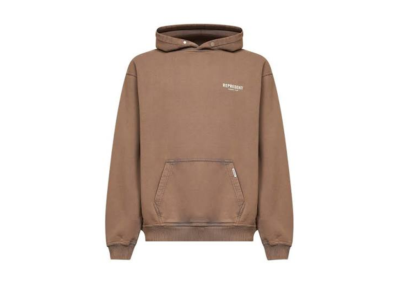 Represent Owners Club Hoodie Almond