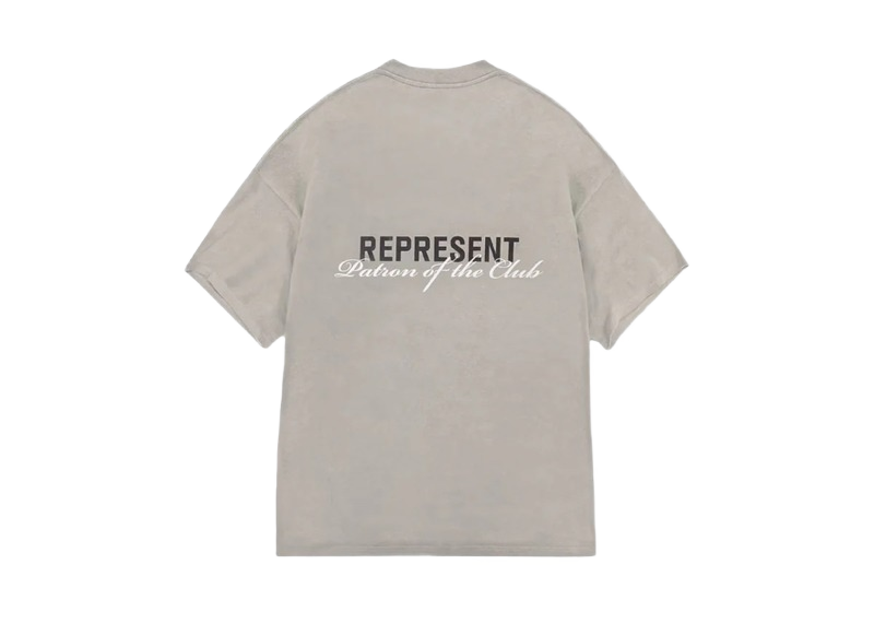 Represent Patron Of The Club T-shirt Mudstone-Represent-pikastore.cz