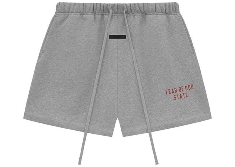 Fear of God Essentials Fleece Soccer Short Dark Heather