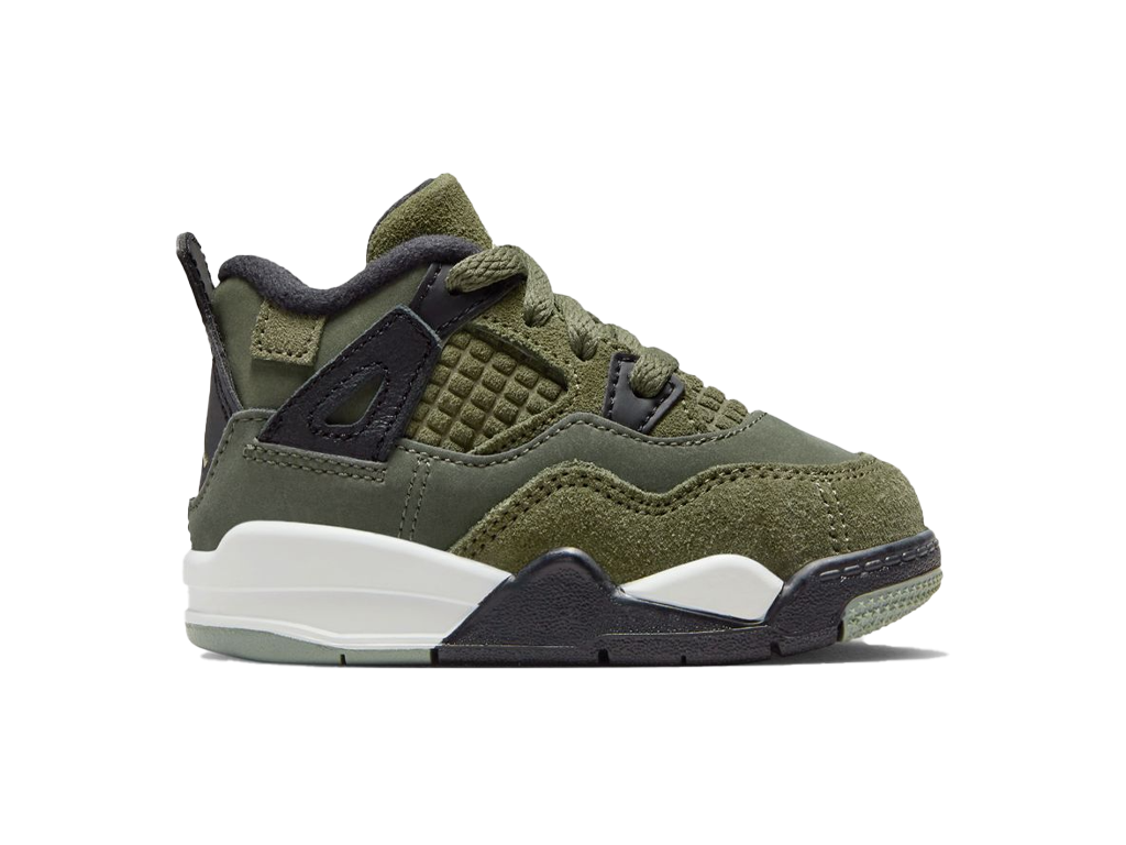 Air Jordan 4 Retro SE Craft TD Olive – sneakers – foto 3 av 5