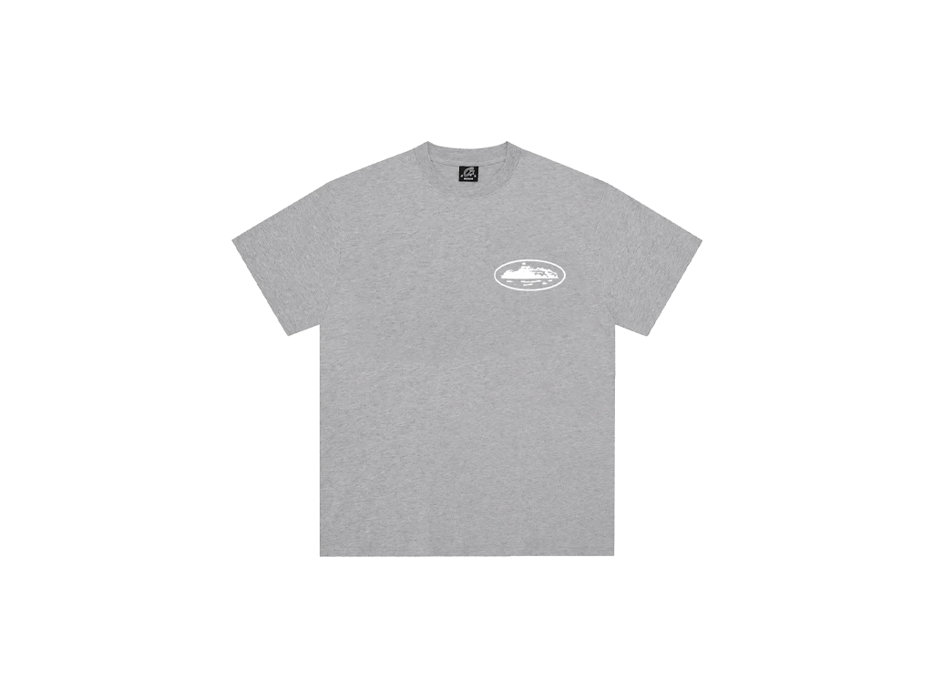 Corteiz OG Island Tee Heather Grey-Corteiz-pikastore.cz
