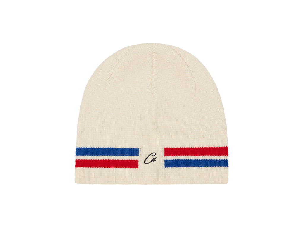 Corteiz VVS Knit Beanie Cream-Corteiz-pikastore.cz