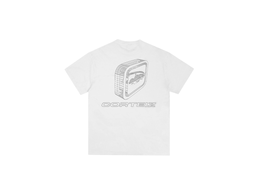 Corteiz Blueprint Tee White-Corteiz-pikastore.cz