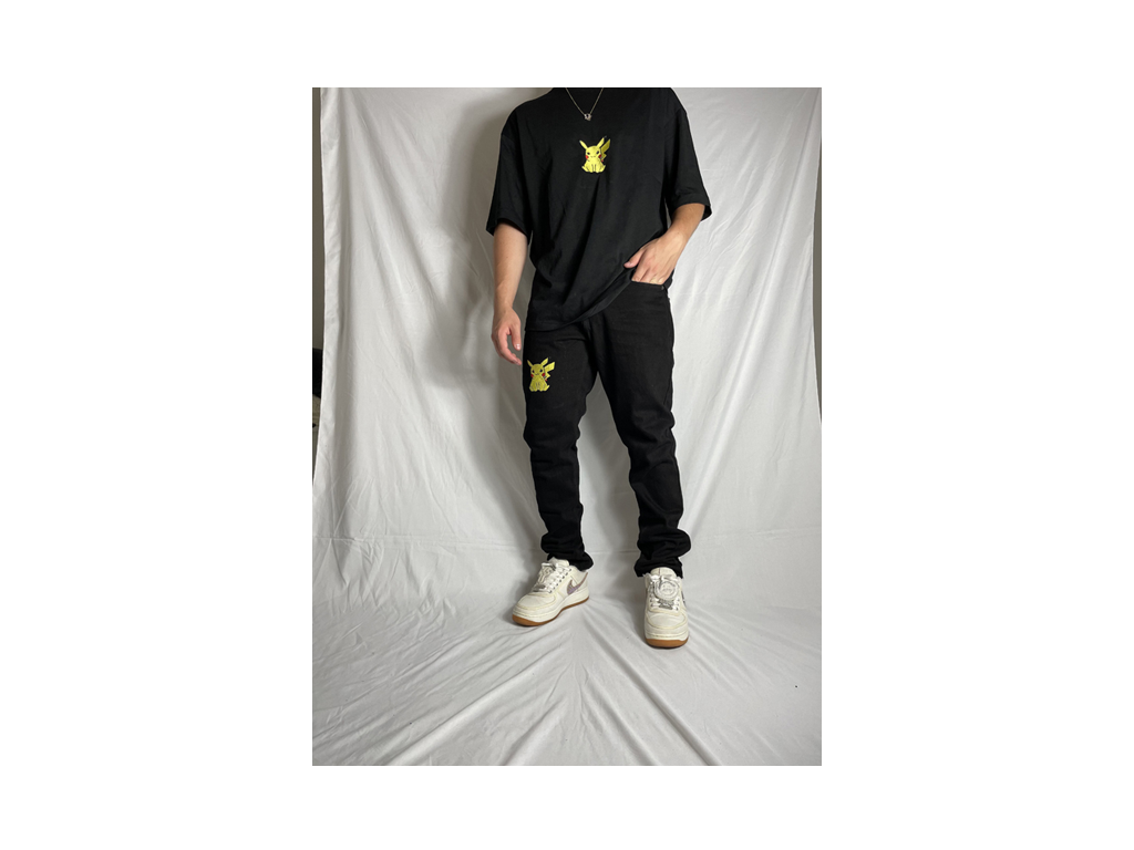 Custom Pikachu Signature Set-Kalhoty-Custompantsprg-pikastore.cz