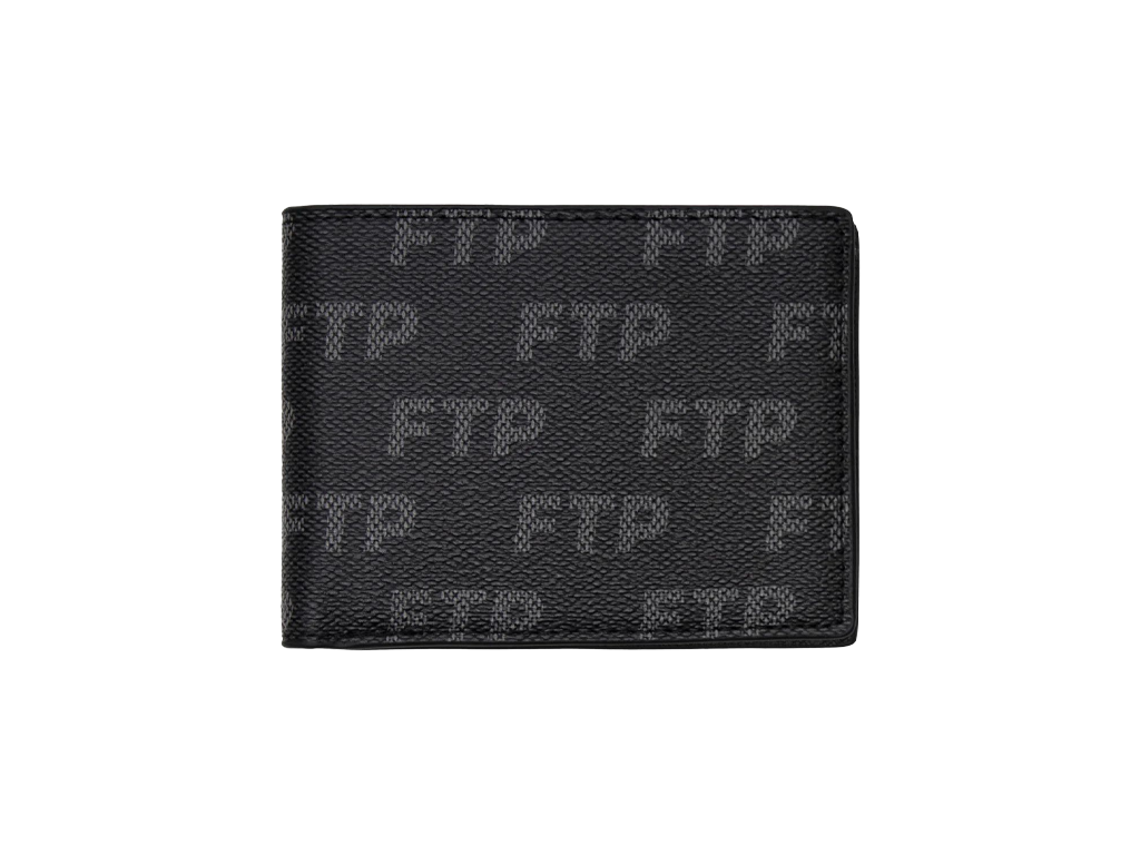 FTP Logo Repete Wallet Black-FTP-pikastore.cz