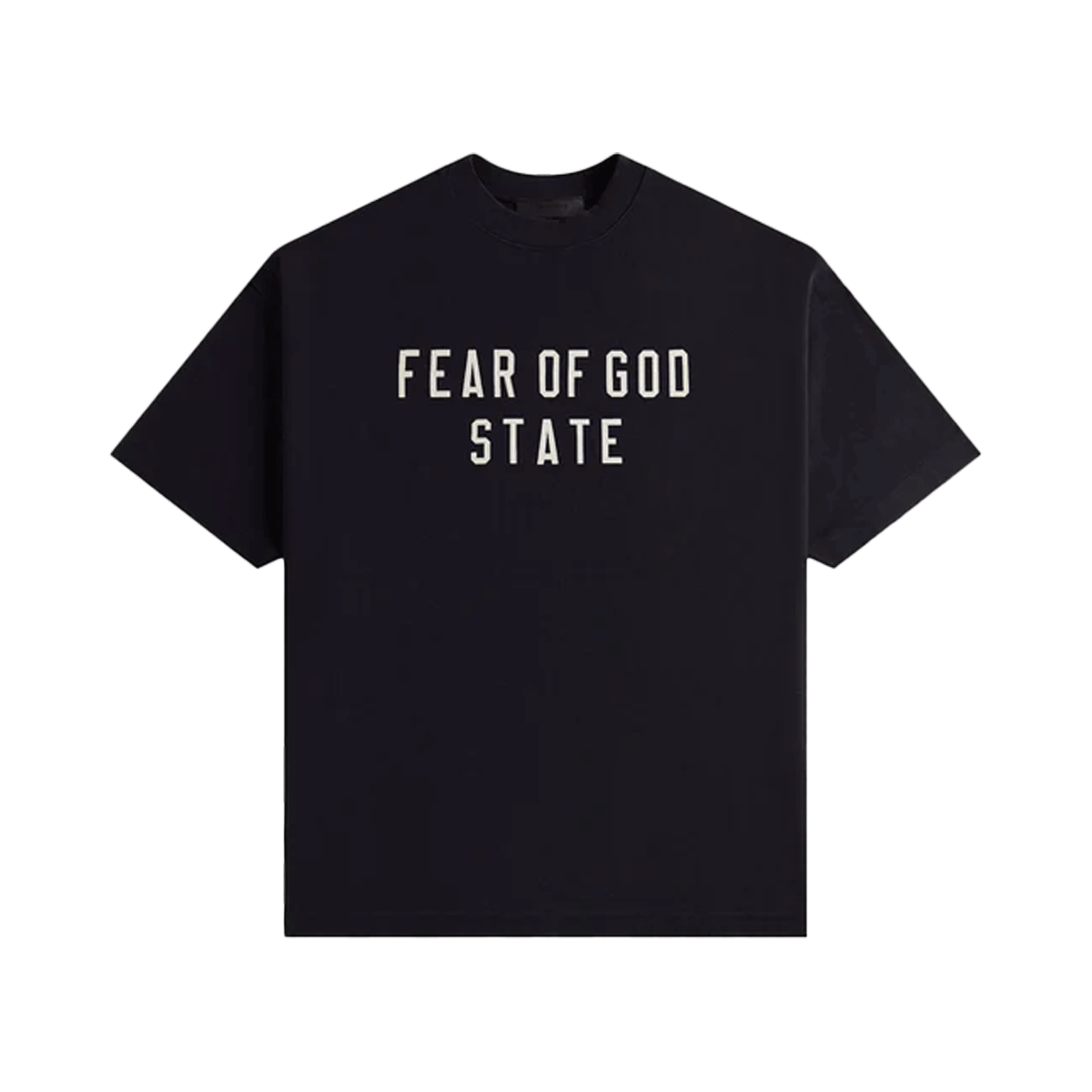 Fear of God Essentials Heavy S24 Crewneck T-Shirt Black-Fear of God-pikastore.cz