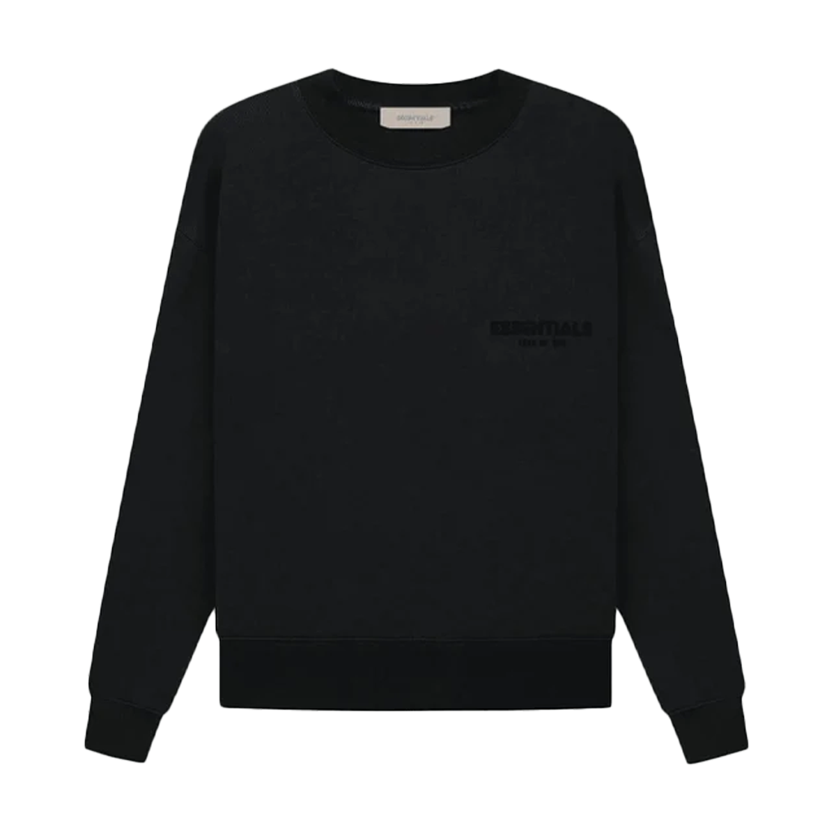 Fear of God Essentials Crewneck S22 Black Limo - PIKASTORE-Fear of God-pikastore.cz