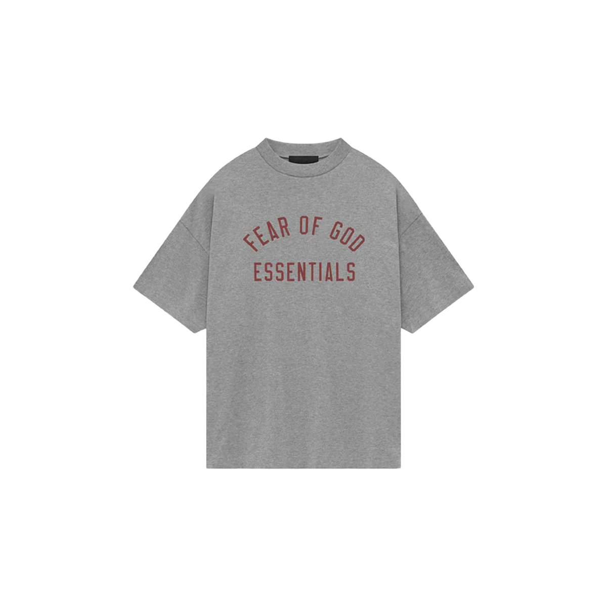 Fear of God Essentials Jersey Crewneck S24 T-Shirt Dark Heather-Fear of God-pikastore.cz