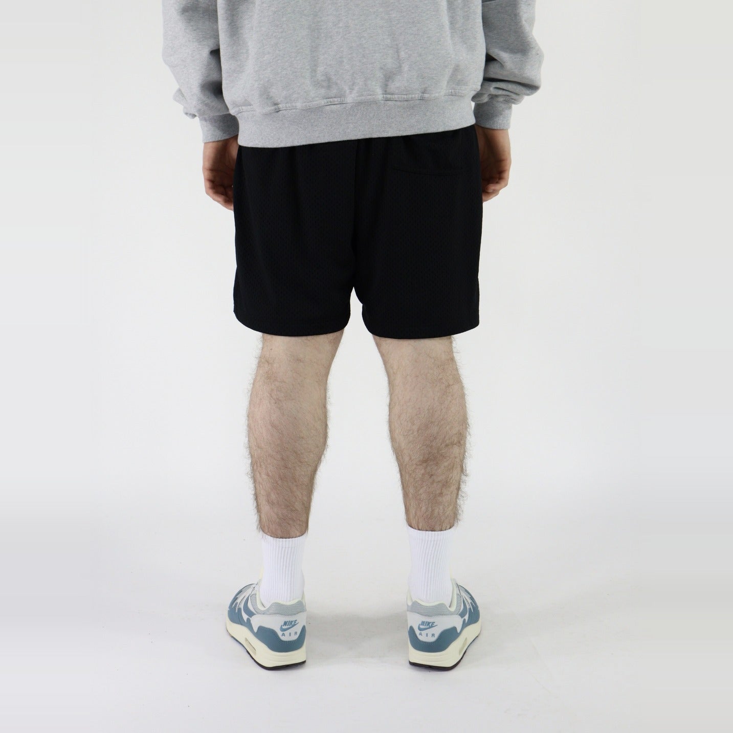 Represent Owners Club Mesh Shorts Black-Clothing-Represent-pikastore.cz
