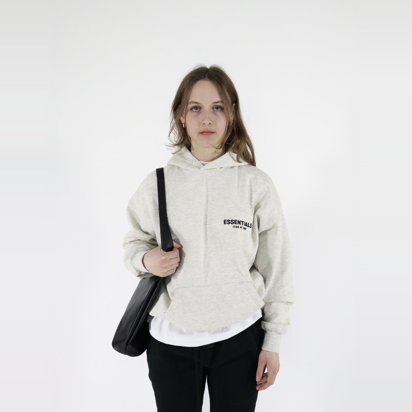 Fear of God Essentials S22 Hoodie Light Oatmeal - PIKASTORE-Clothing-Fear of God-pikastore.cz