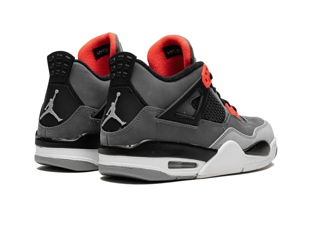 Air Jordan Jordan 4 Retro Infrared (GS) – tenisky – fotka 4 z 5