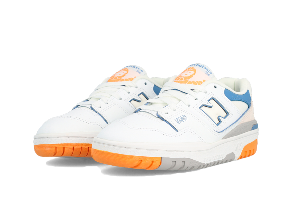 New Balance 550 White Mercury Blue-Sneakers-New Balance-pikastore.cz