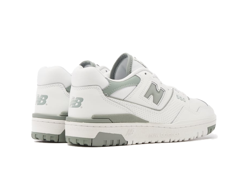 New Balance Wmns 550 White Green-New Balance-pikastore.cz