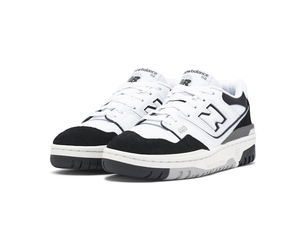 New Balance 550 Big Kid White Black-New Balance-pikastore.cz