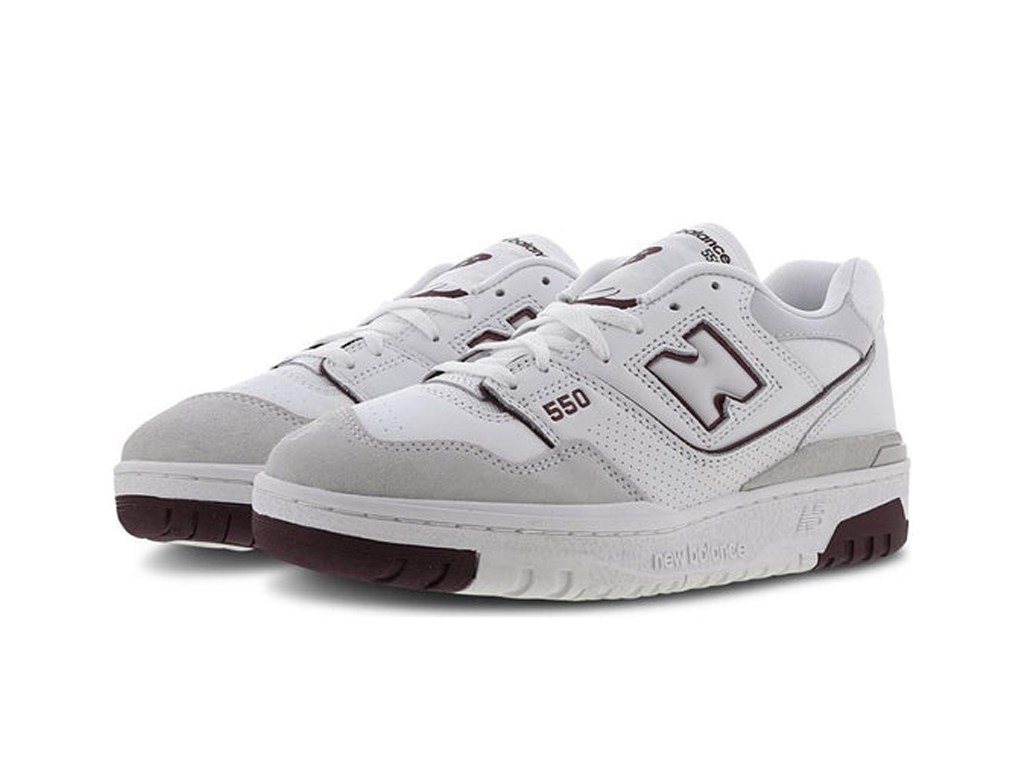New Balance 550 Summer Fog Burgundy-New Balance-pikastore.cz