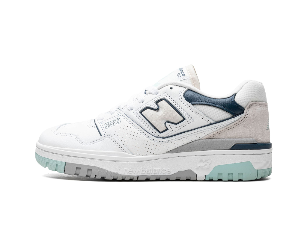 New Balance 550 White Winter Fog Navy-sneakers-New Balance-pikastore.cz