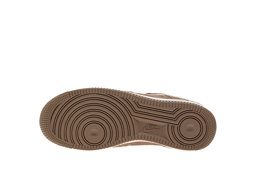 Nike Air Force 1 07 LV8 Embroidered Swoosh - Mink Brown – sportcipő – fotó 5/5