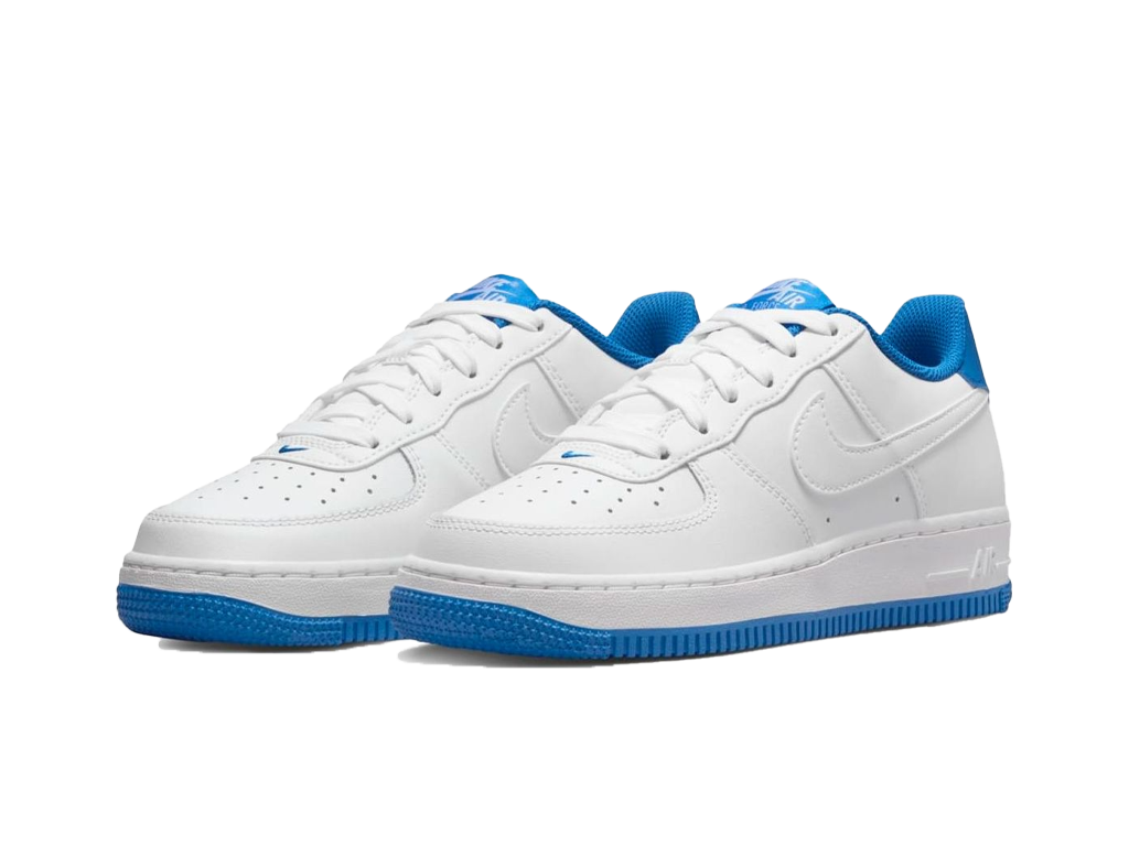 Nike Air Force 1 GS White Light Photo Blue-Nike-pikastore.cz