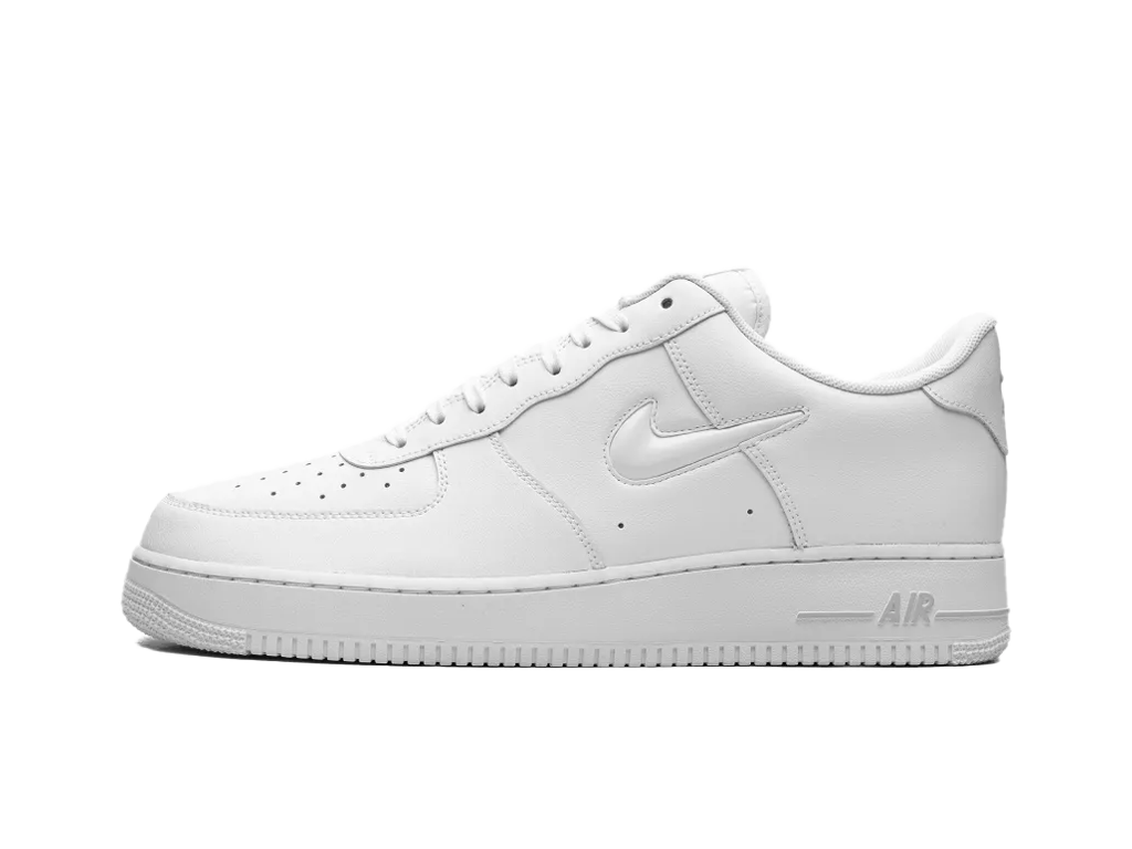 Nike Air Force 1 Jewel White Dark Smoke Grey – tenisky, bílá