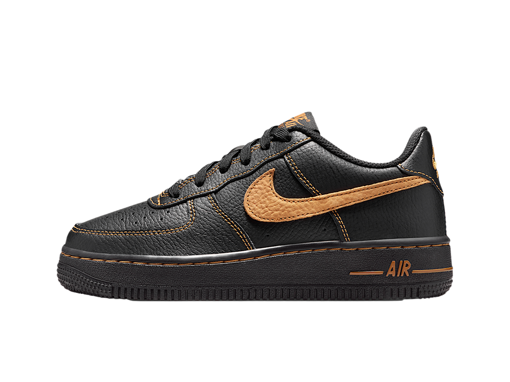 Nike Air Force 1 LV8 GS Black Desert Ochre-Nike-pikastore.cz