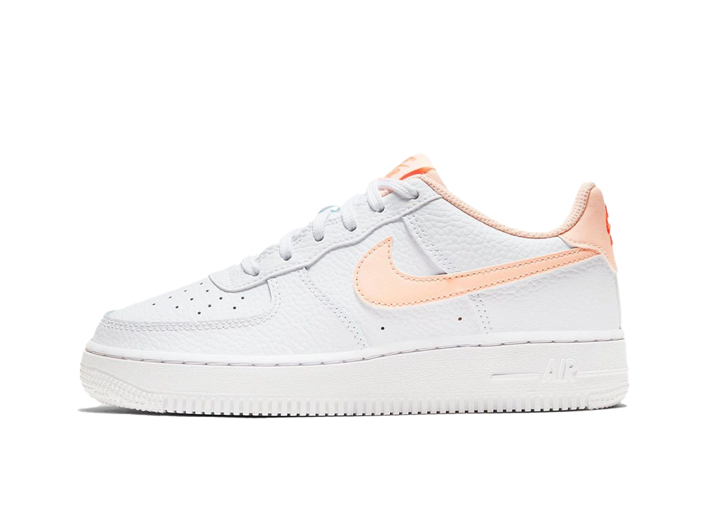 Nike Air Force 1 Low White Hyper Crimson (GS)-sneakers-Nike-pikastore.cz