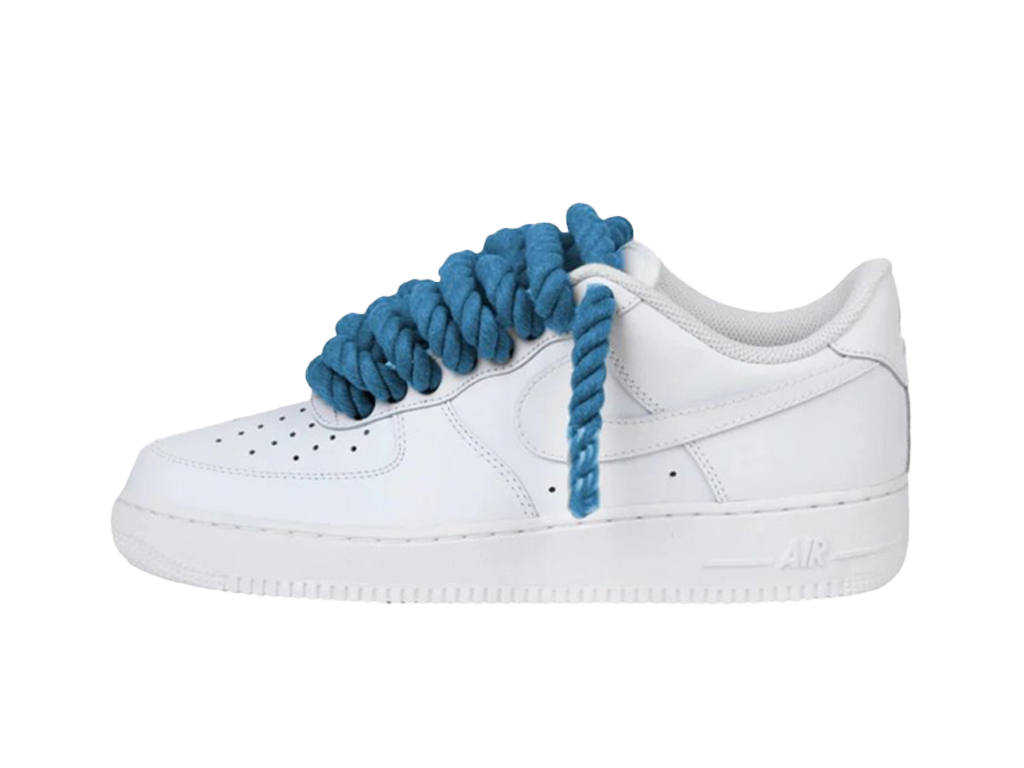 Nike Air Force 1 White Low 07 Rope Laces Blue-Nike-pikastore.cz