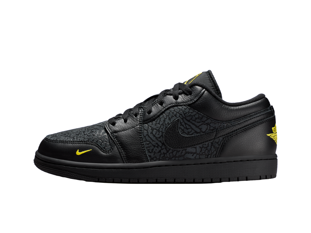 Nike Air Jordan 1 Low SE Black Anthracite Tour Yellow-Nike-pikastore.cz