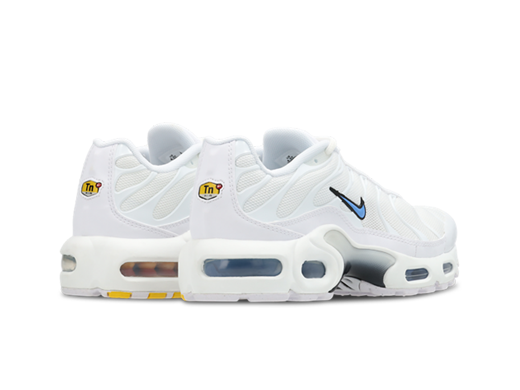 Nike Air Max Plus Triple White Blue Swoosh – adidași – fotografia 4 din 5
