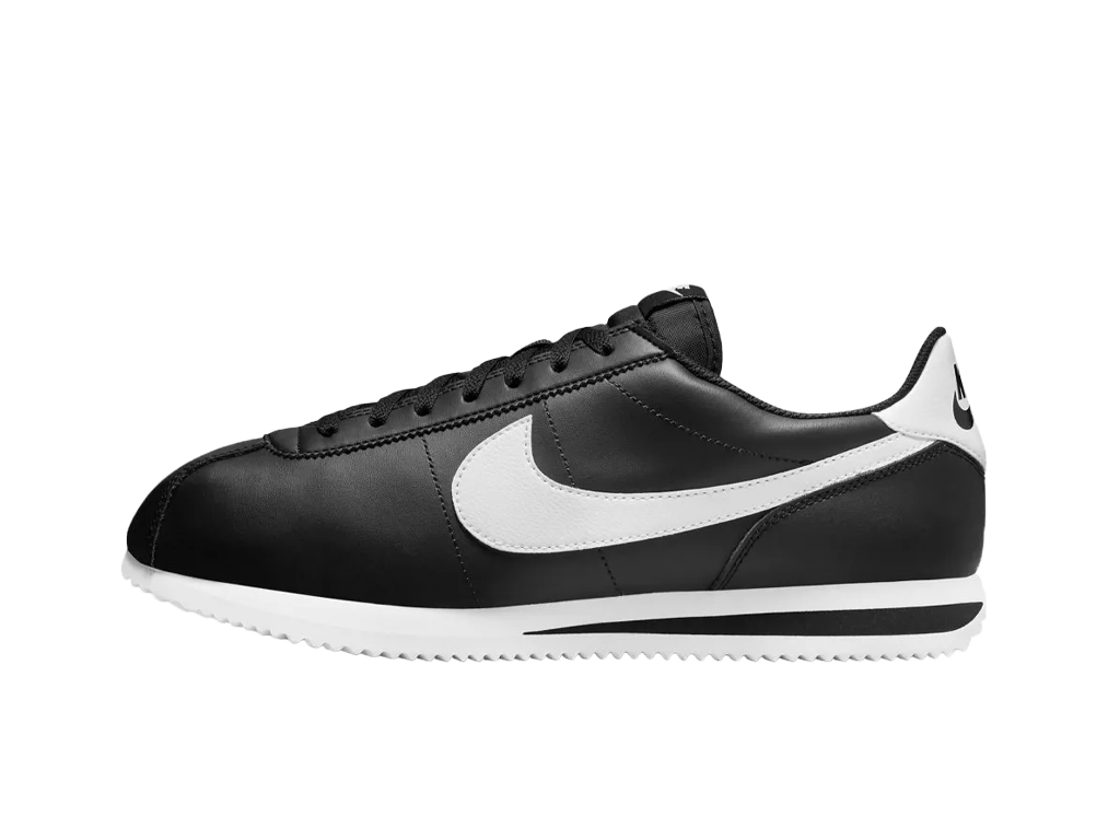 Nike Cortez Black White 2023