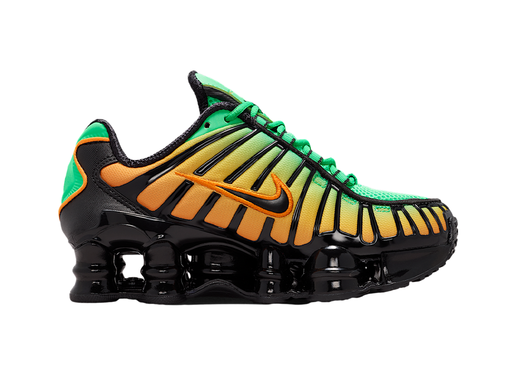 Nike Shox TL GS Green Shock/Bright Ceramic/Black/Black – sneakersy – zdjęcie 3 z 5