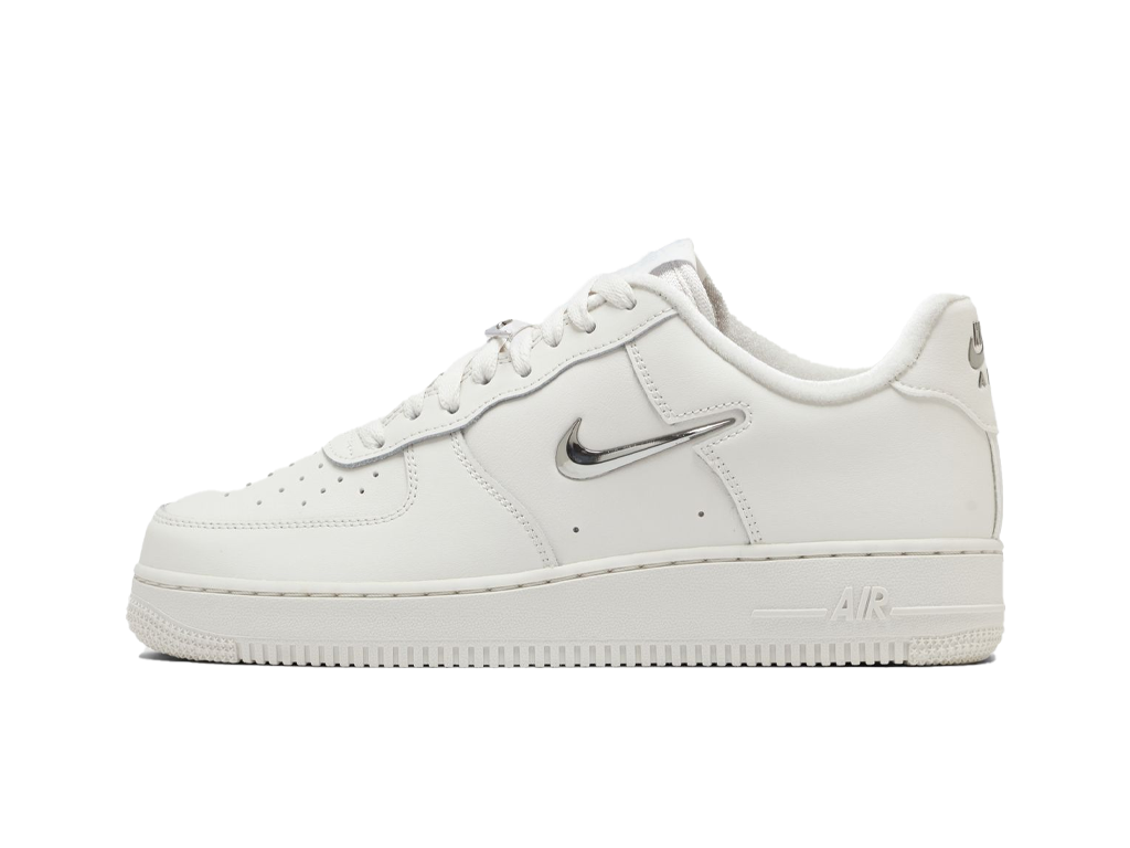 Nike Wmns Air Force 1 Chrome Swoosh – tenisky, bílá