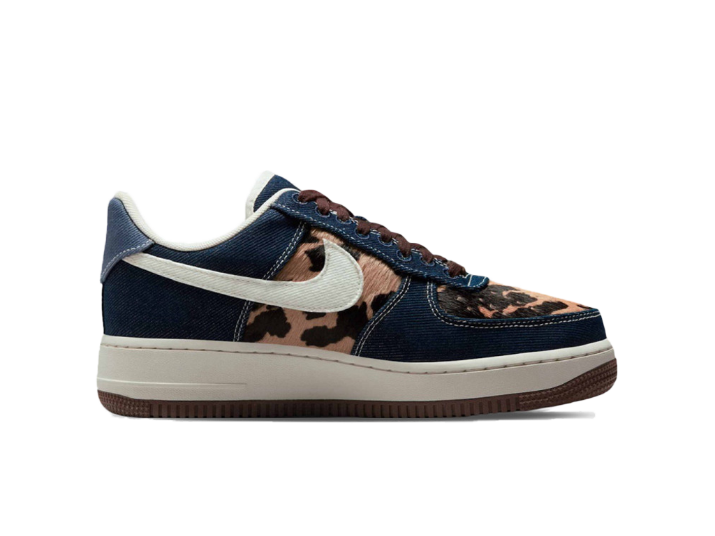 Nike Wmns Air Force 1 Low Cheetah Blue Denim-Nike-pikastore.cz
