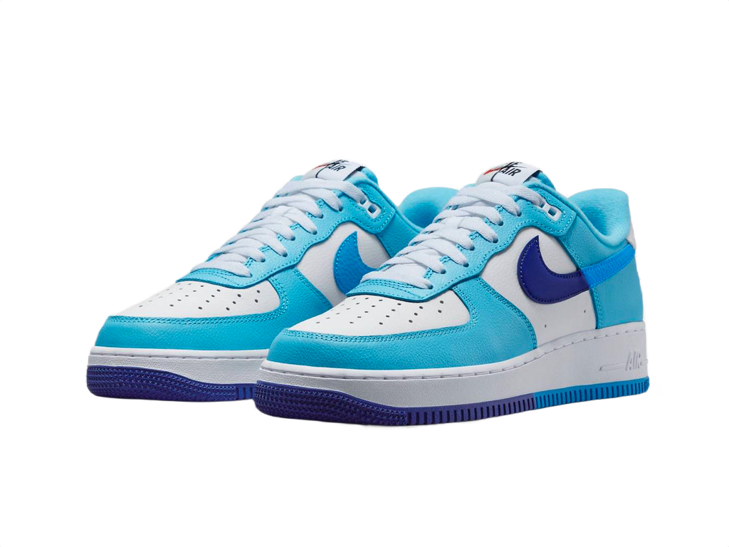 Nike Air Force 1 Low '07 LV8 Split Light Photo Blue Deep Royal-sneakers-Nike-pikastore.cz