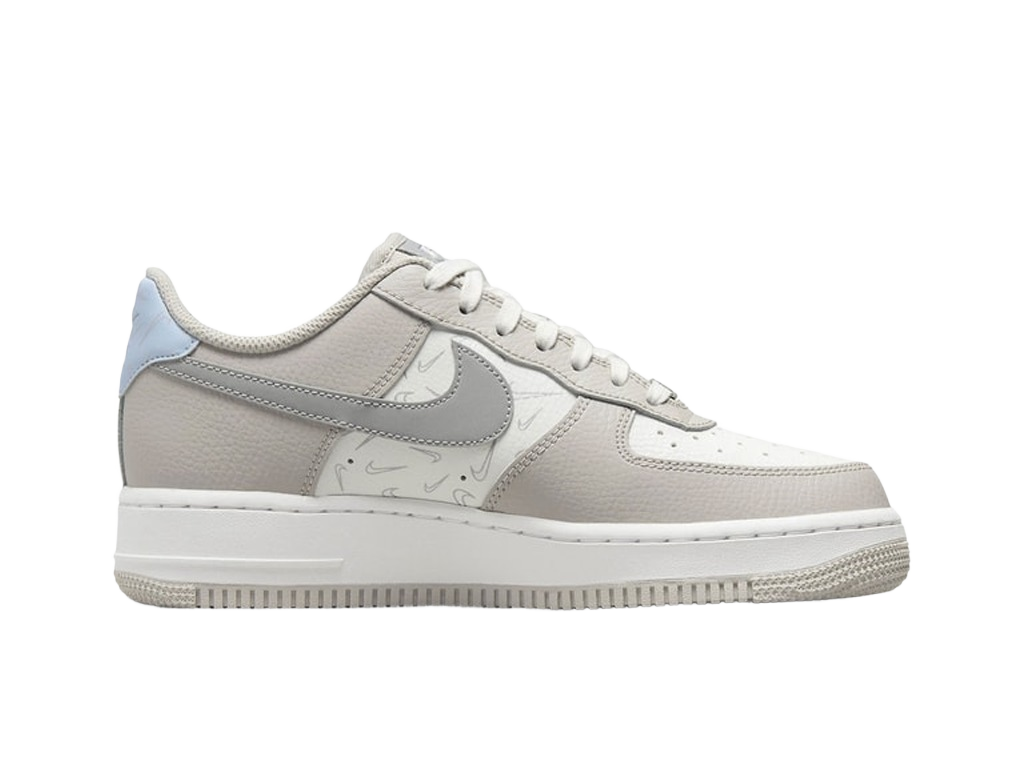 Nike Air Force 1 Low '07 Reflective Mini Swoosh Grey (Women's)-sneakers-Nike-pikastore.cz